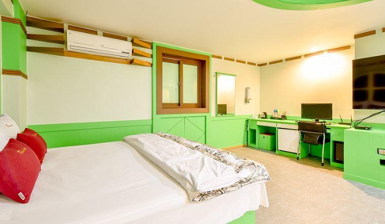 Click 21 Motel Puszan Kültér fotó