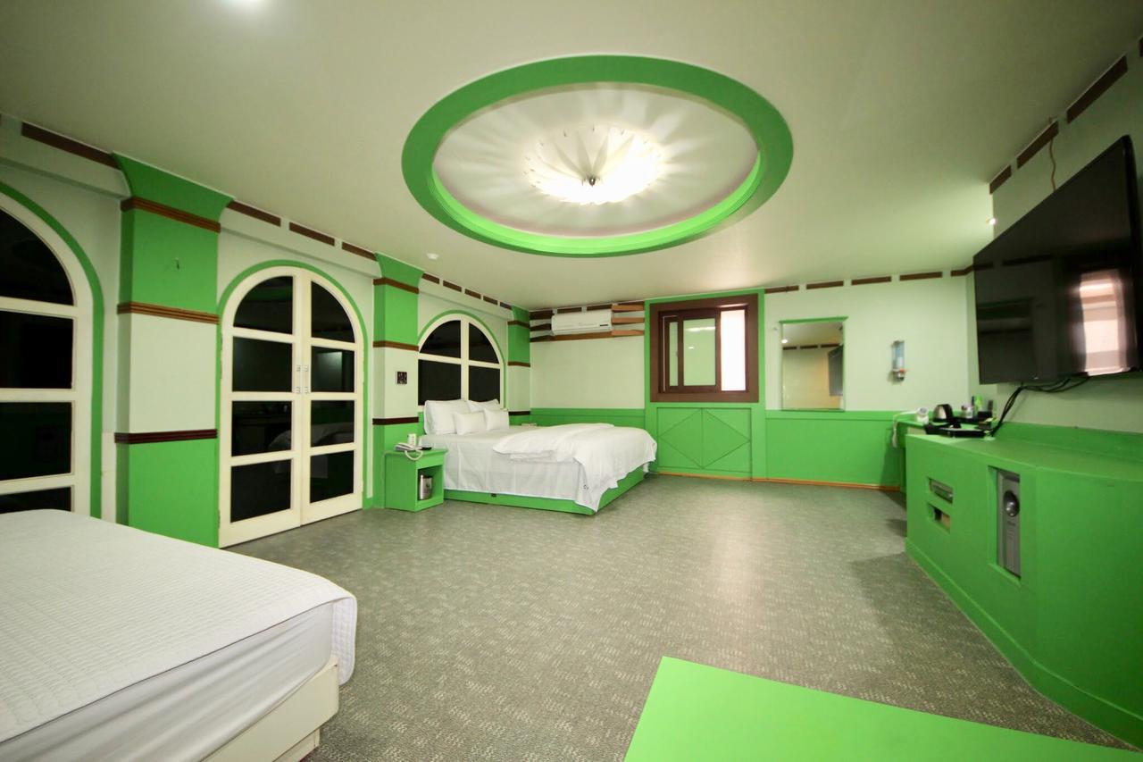 Click 21 Motel Puszan Kültér fotó